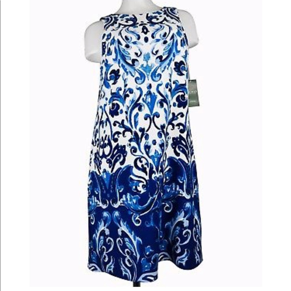 Ralph Lauren - Blue and White Dress